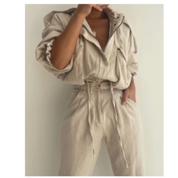 Jlux label linen Bridget jacket - Picture 4 of 8